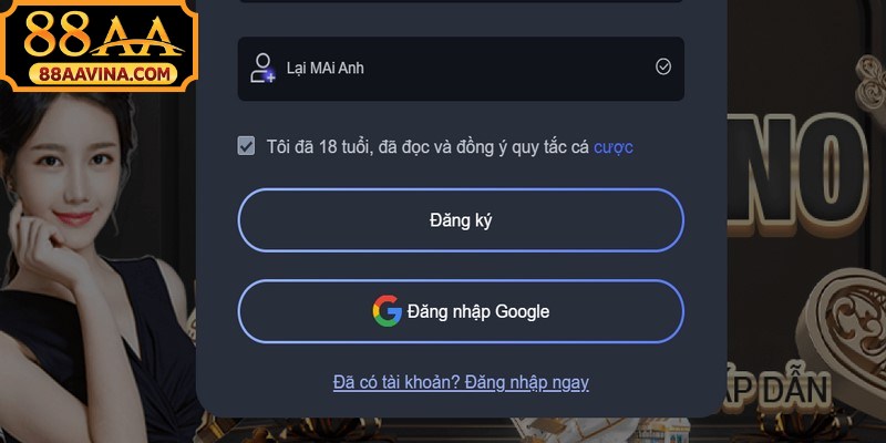 Những lưu ý quan trọng khi tiến hành đăng ký 88AA